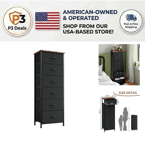 Compact tall dresser - compact, 6