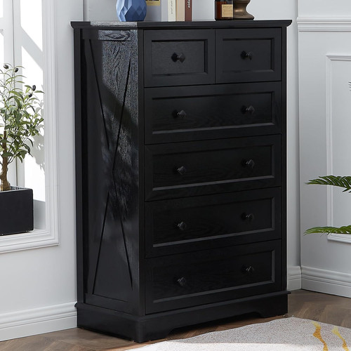Farmhouse drawers dresser - drawers,
