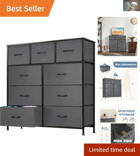 Elegant drawer dresser - 9-drawer,