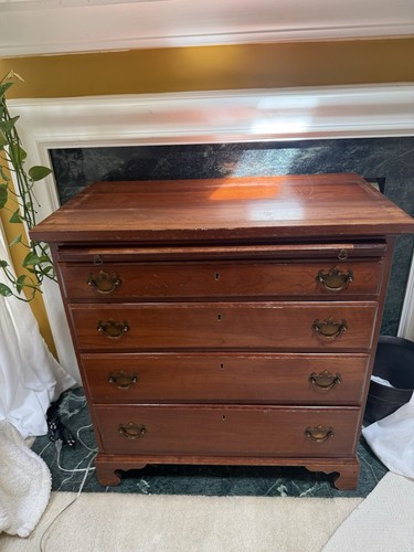 Vintage four drawer cherry - four,