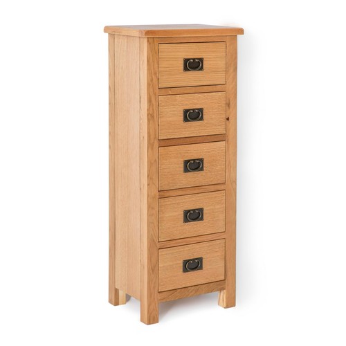 Surrey oak tallboy - chest, of