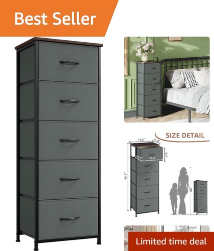 Lightweight drawer chest of - 5-drawer,