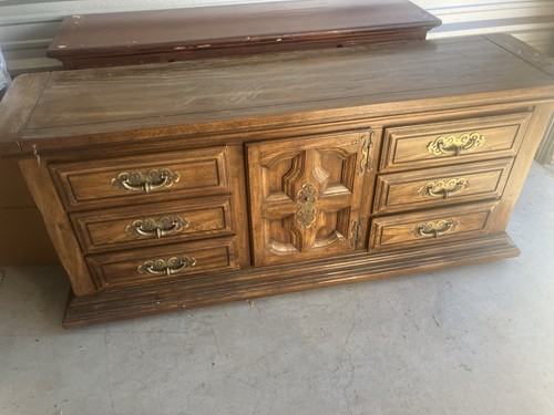 Solid wood vintage - solid, dresser