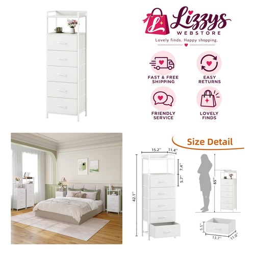 Space saving tall dresser - tall, with